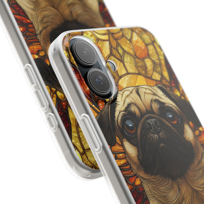 Amber Pug Divinity · Soft Case for iPhone