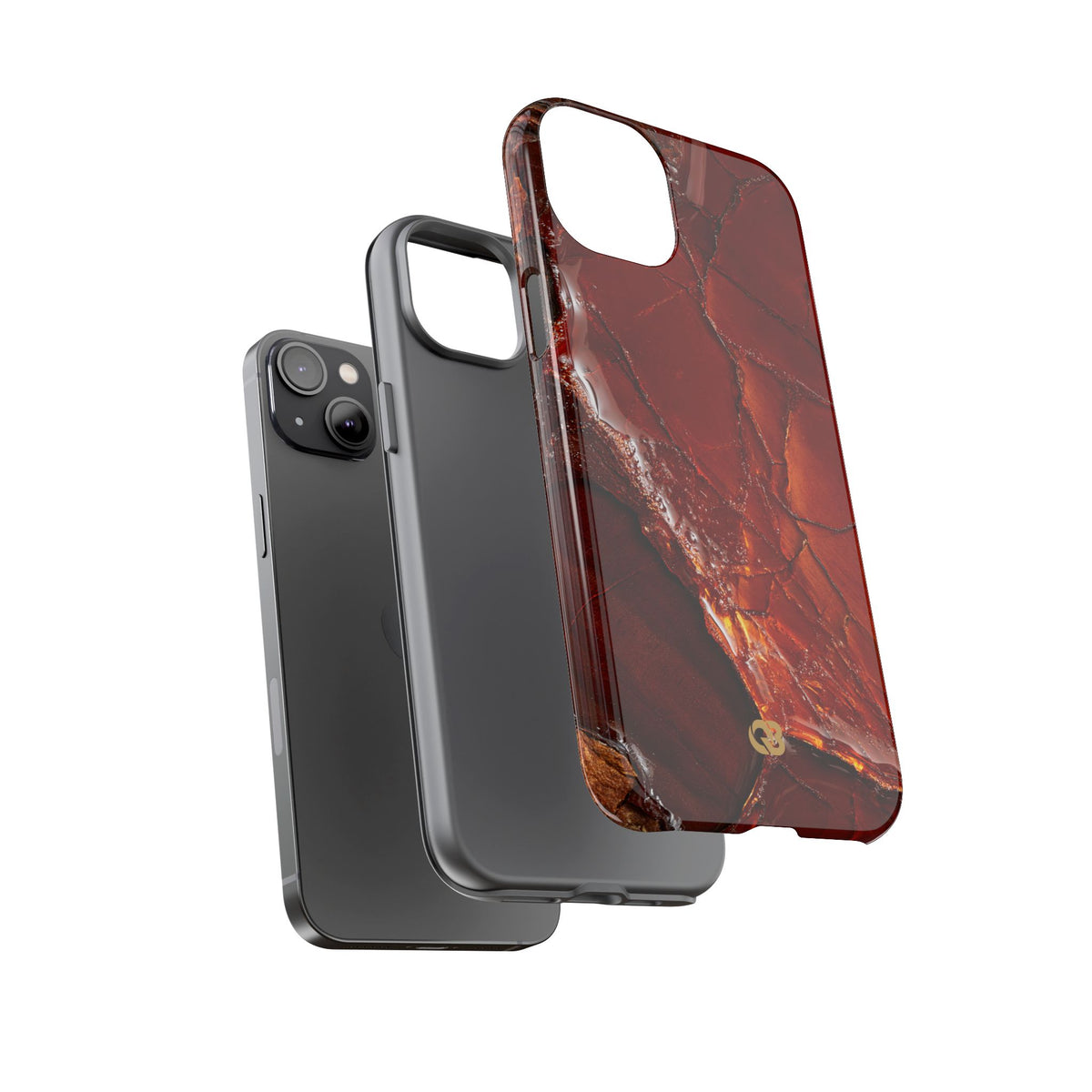 Amber Embrace · Tough Phone Case for iPhone · Brown