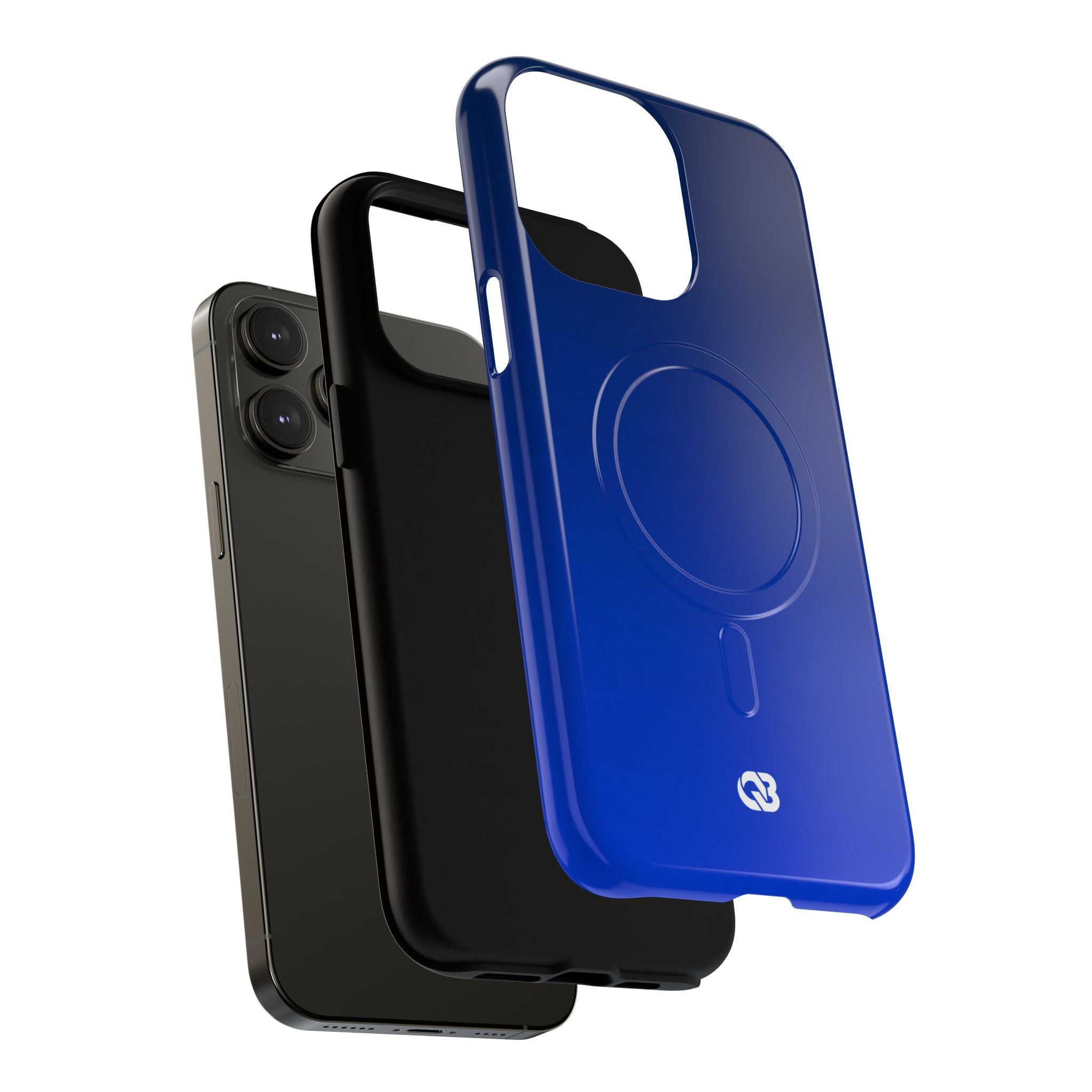 Blue Tough 2.0 Magsafe Phone Case for iPhone - Cobalt Depth Shift