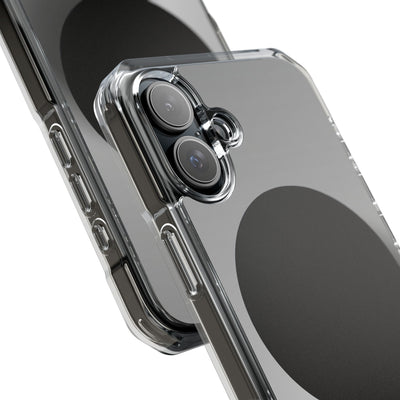 Grey Impact MagSafe Phone Case for iPhone - Matte Onyx Sphere