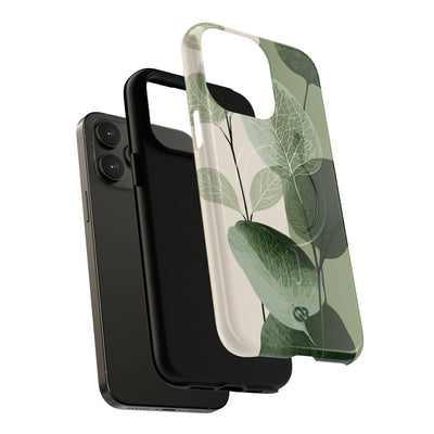 Layered Eucalyptus Study · Tough 2.0 Magnetic Phone Case for iPhone · Green
