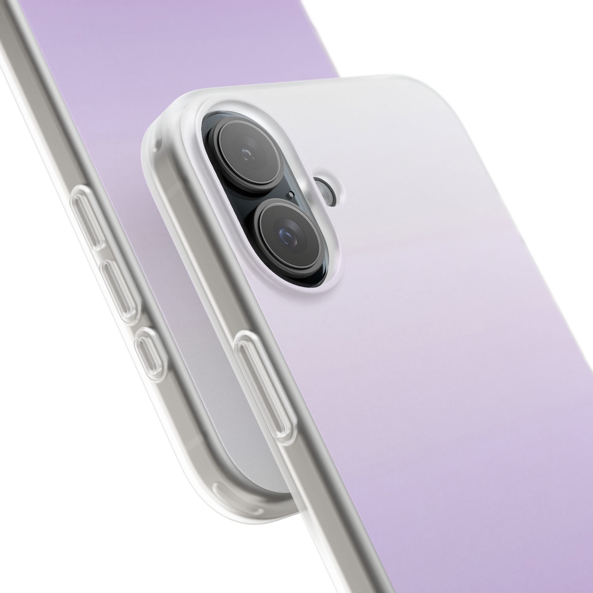 Purple Lite Phone Case for iPhone - Frosted Lavender Fade