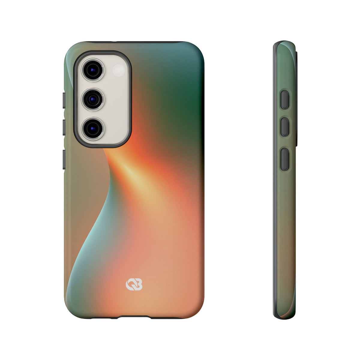 Radiant Contour · Tough Phone Case for Samsung · Orange