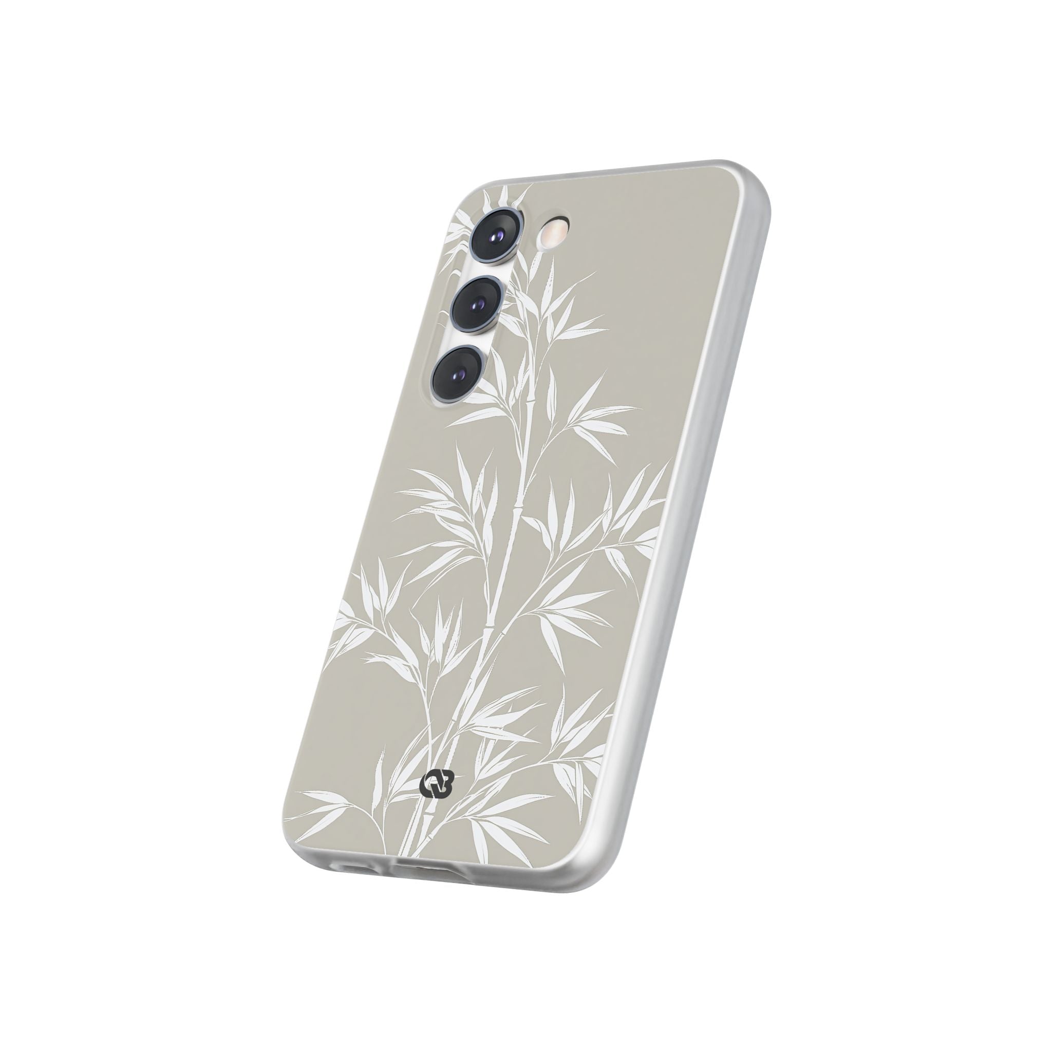 Beige Lite Phone Case for Samsung - Sandstone Bamboo Stalks