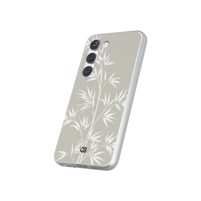 Beige Lite Phone Case for Samsung - Sandstone Bamboo Stalks