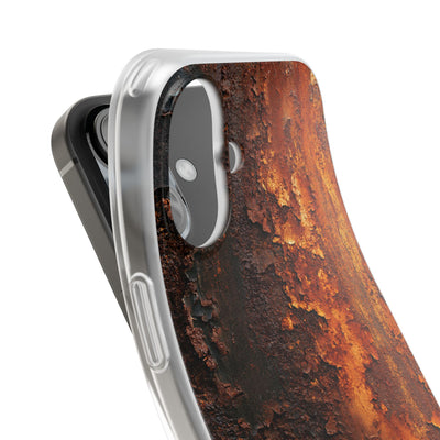 Orange Lite Phone Case for iPhone - Oxidized Iron Crust