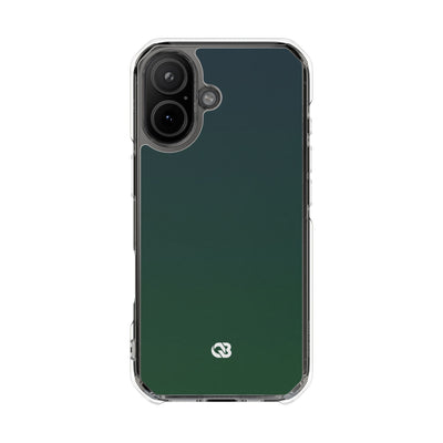 Green Impact MagSafe Phone Case for iPhone - Midnight Pine Horizon