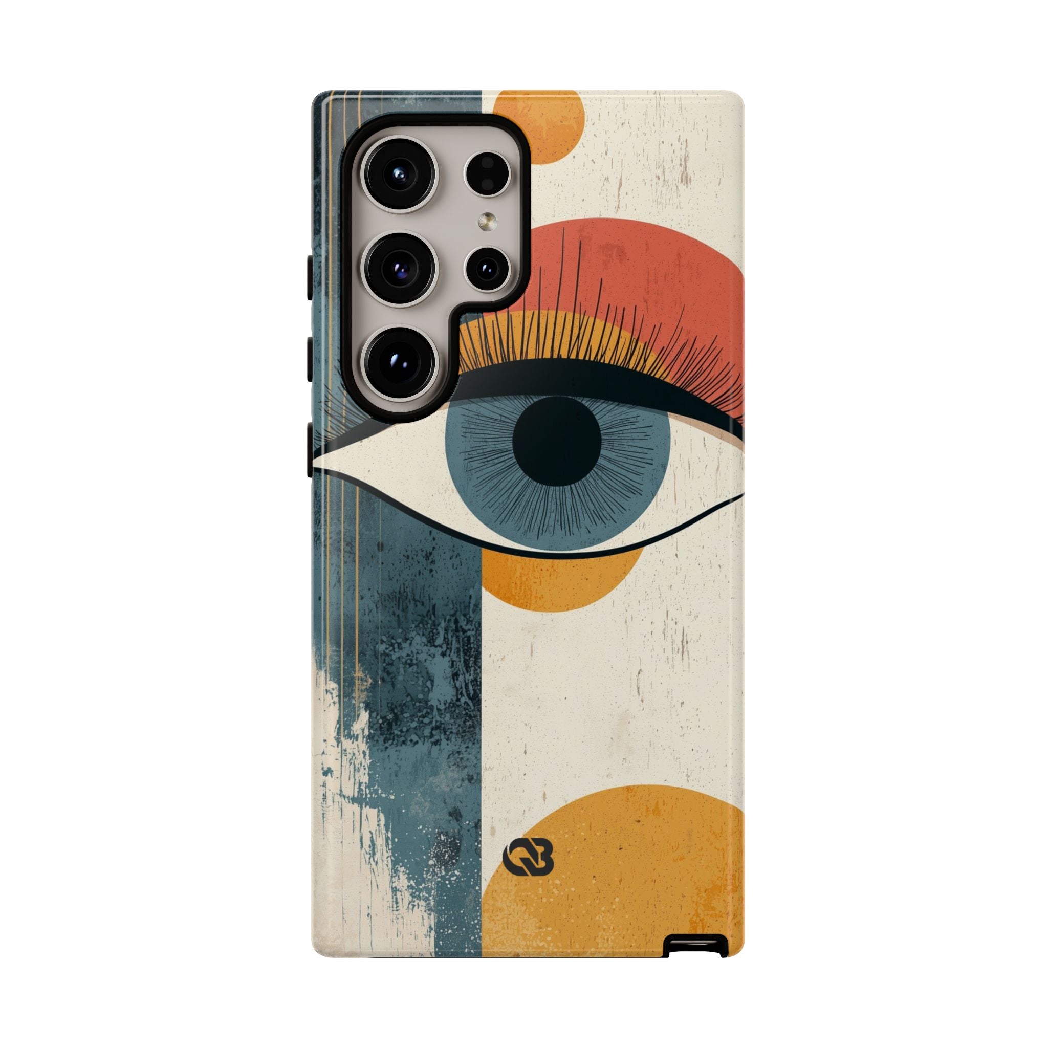 Distressed Azure Ocular · Tough Handyhülle für Samsung