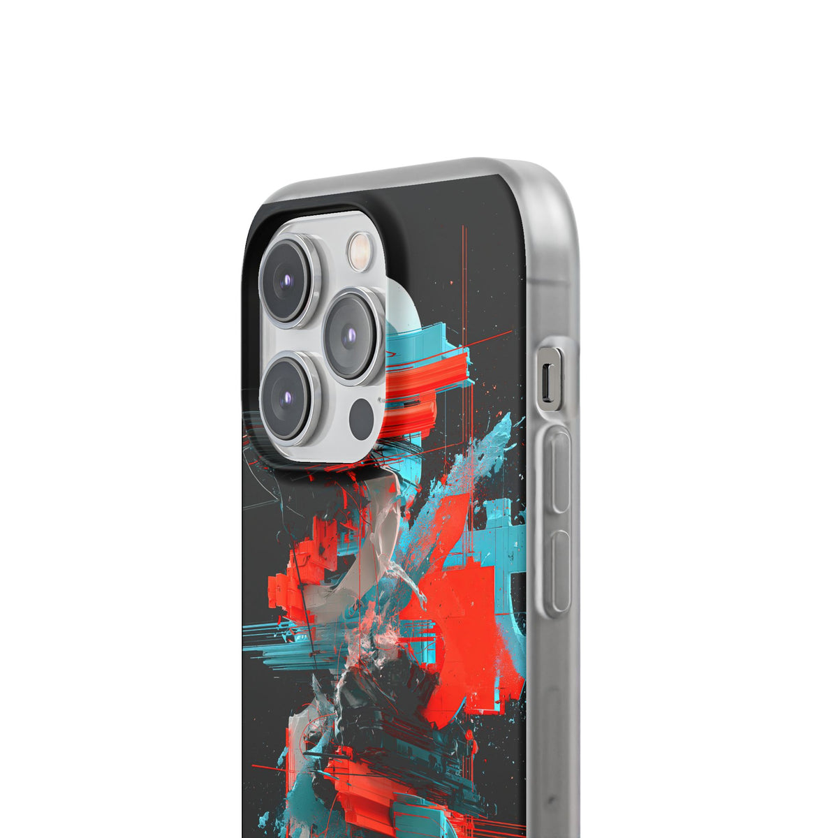 Fragmented Cyber Core · Lite Phone Case for iPhone ·  Black