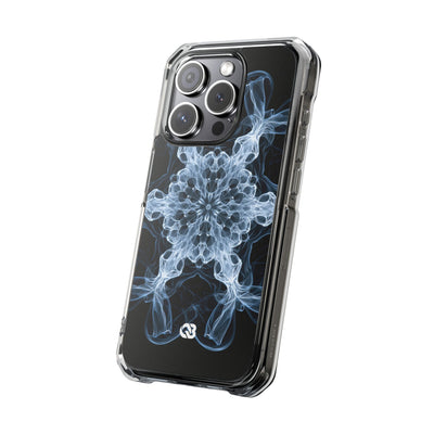 Blue Impact MagSafe Phone Case for iPhone - Glacial Smoke Crown
