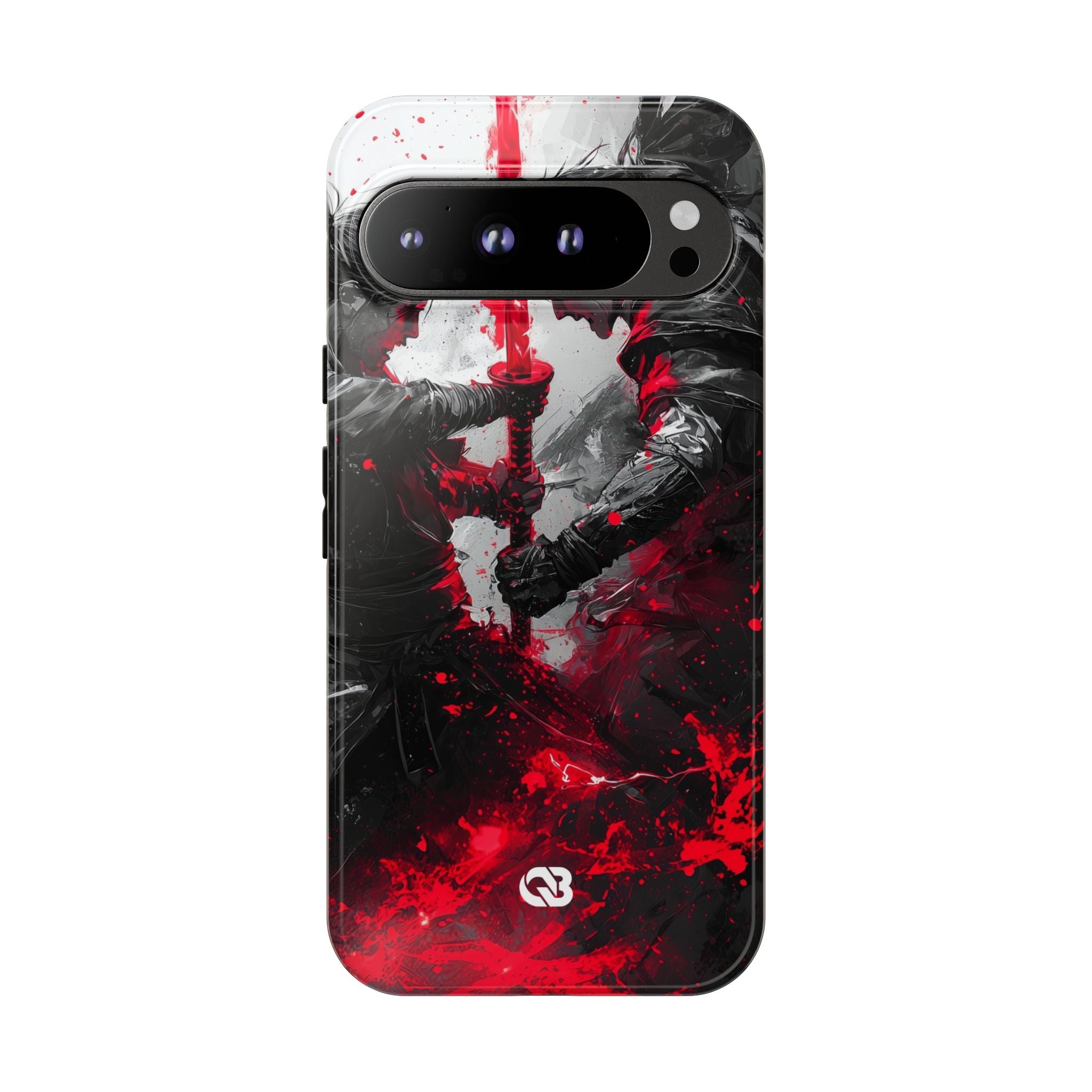 Shattered Crimson Duel · Tough Handyhülle für Google Pixel