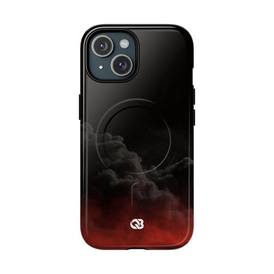 Crimson Fog Void · Tough 2.0 Magnetic Phone Case for iPhone · Black