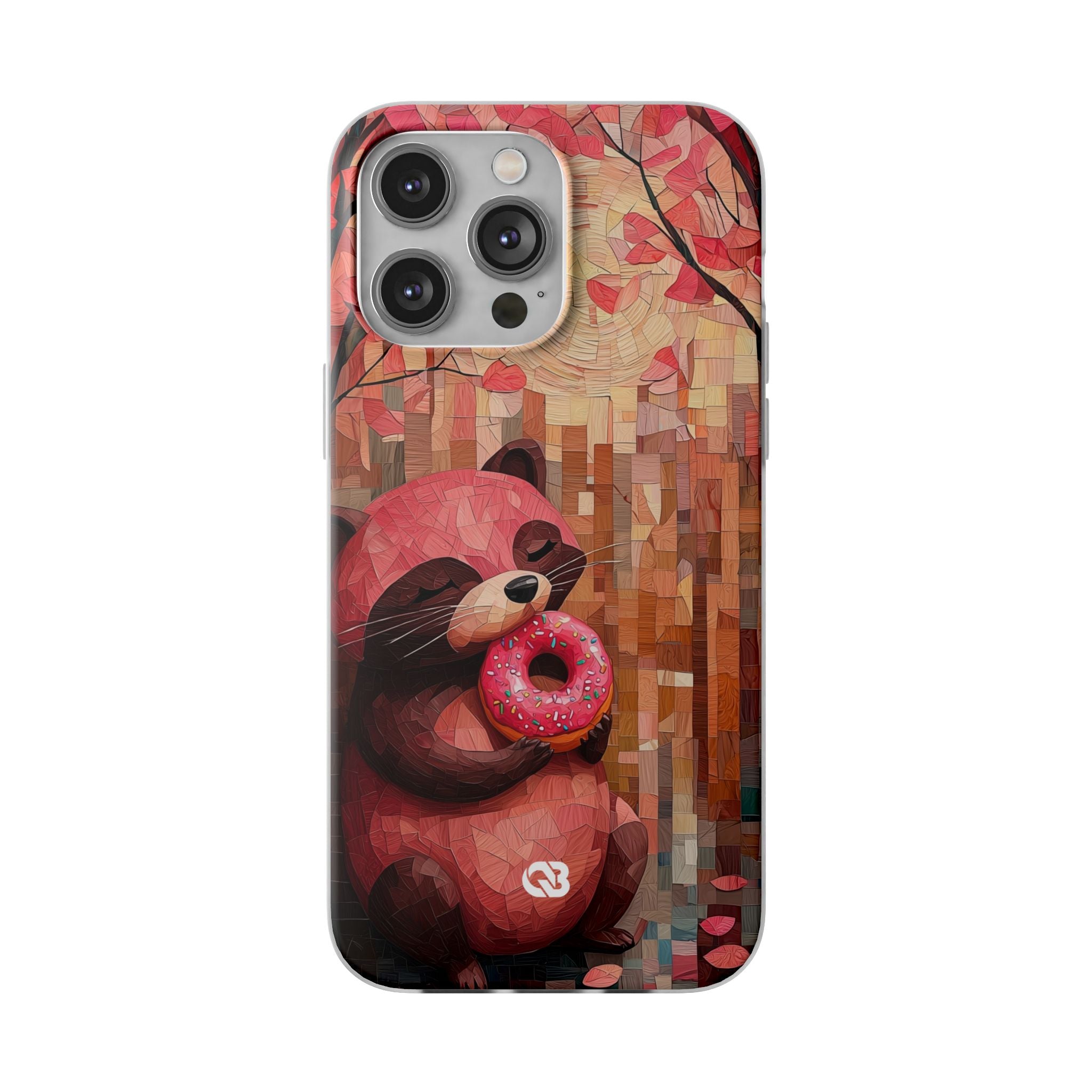 Crimson Donut Bandit · Soft Custodia per iPhone