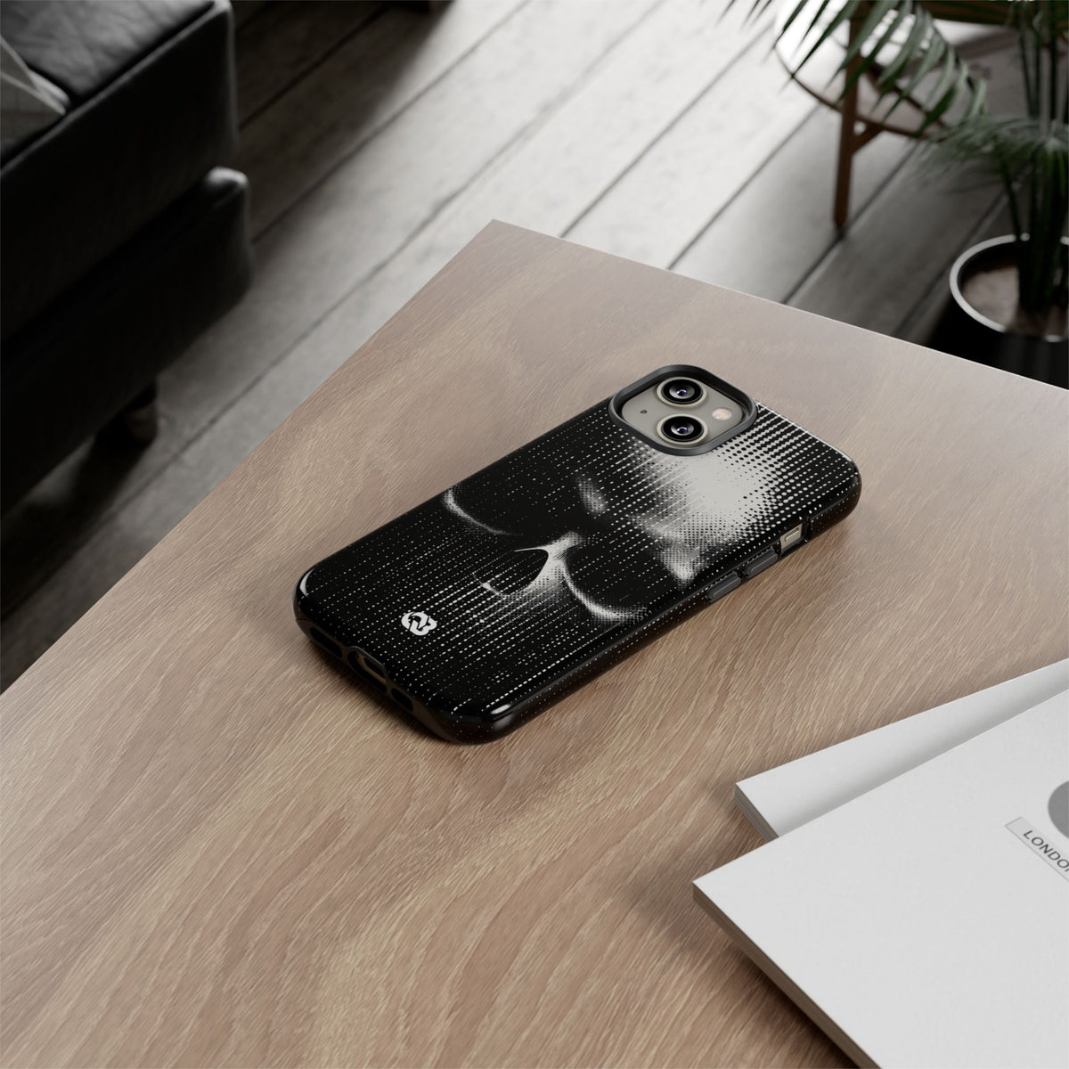 Raster Phantom · Tough Phone Case for iPhone · Black