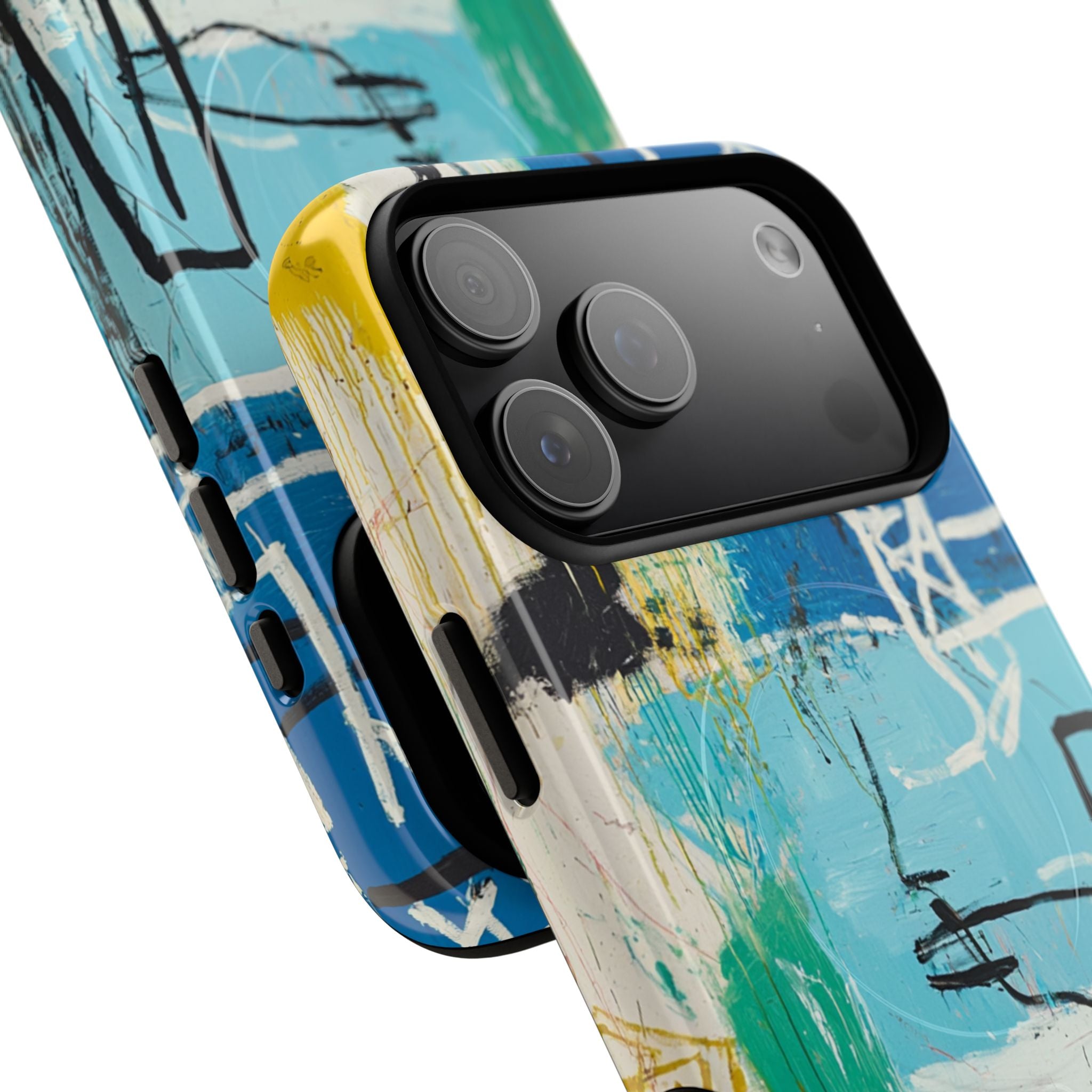 Azure Urban Scribble · Tough+ Phone Case for iPhone · Magsafe
