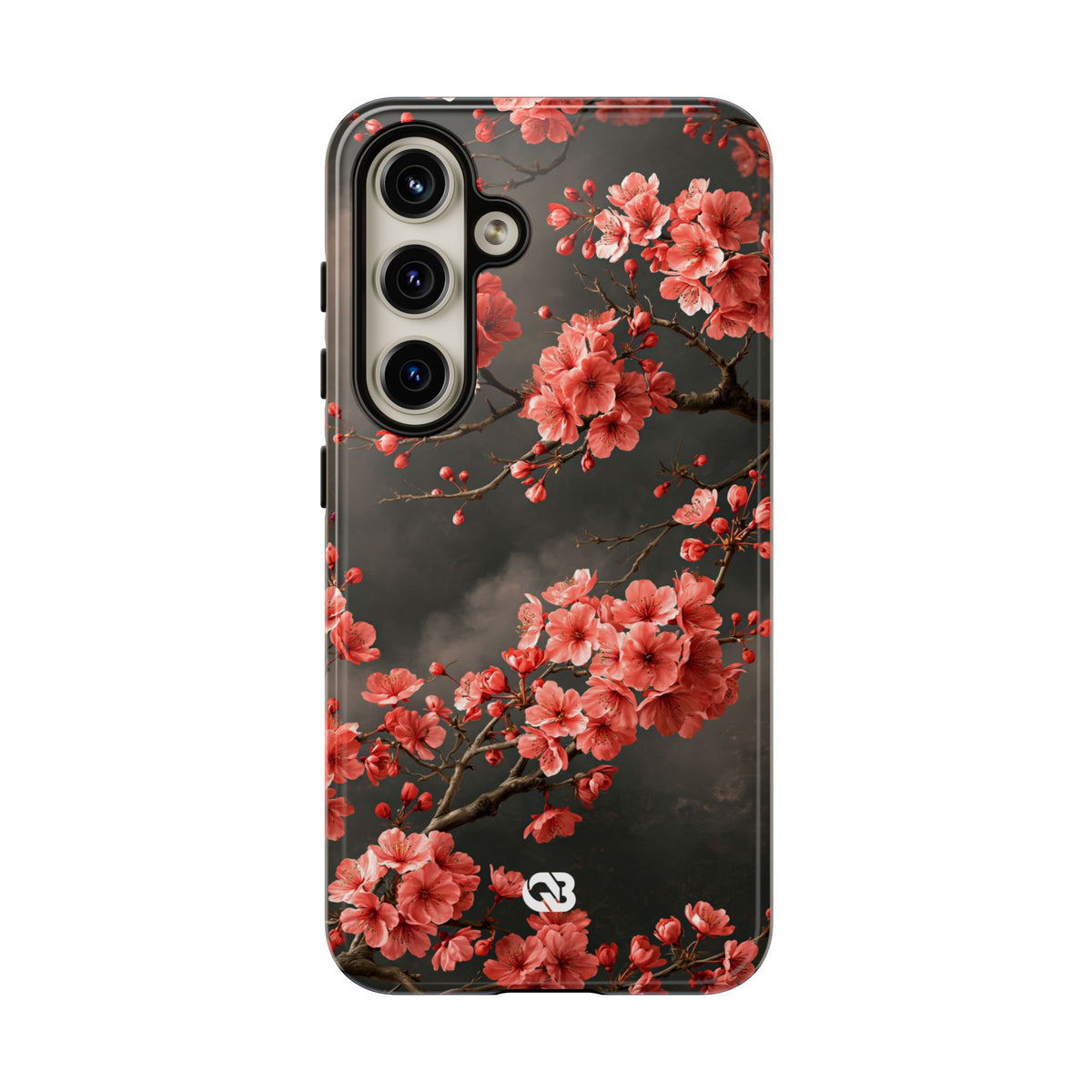 Dark Sakura Nocturne · Tough Phone Case for Samsung · Black