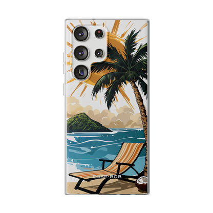 Sunny Palm Breeze Samsung S23 Ultra Case - Soft