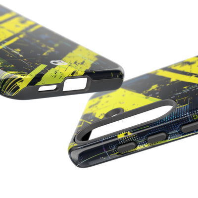 Acid Hazard · Tough Phone Case for Samsung · Yellow