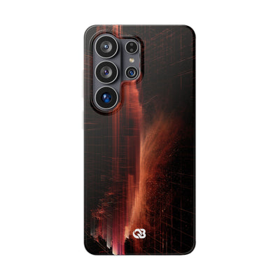 Luminous Monolith · Lite Phone Case for Samsung · Black