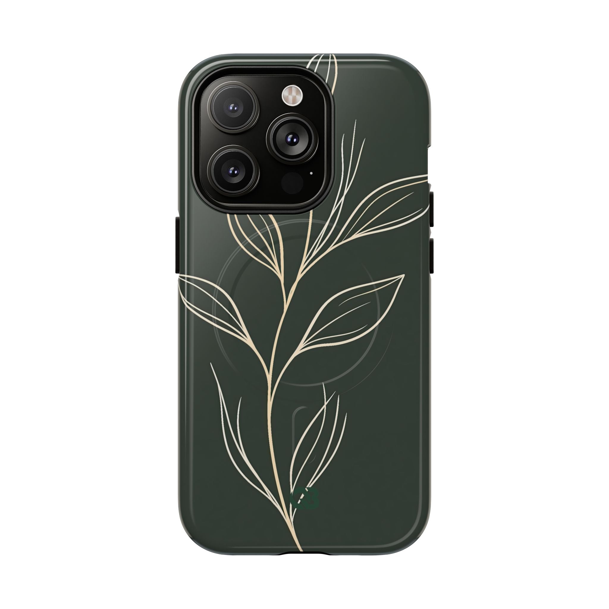 Green Tough 2.0 Magsafe Phone Case for iPhone - Deep Moss Willow