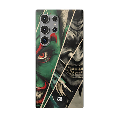 Emerald Oni Grin · Soft Handyhülle für Samsung