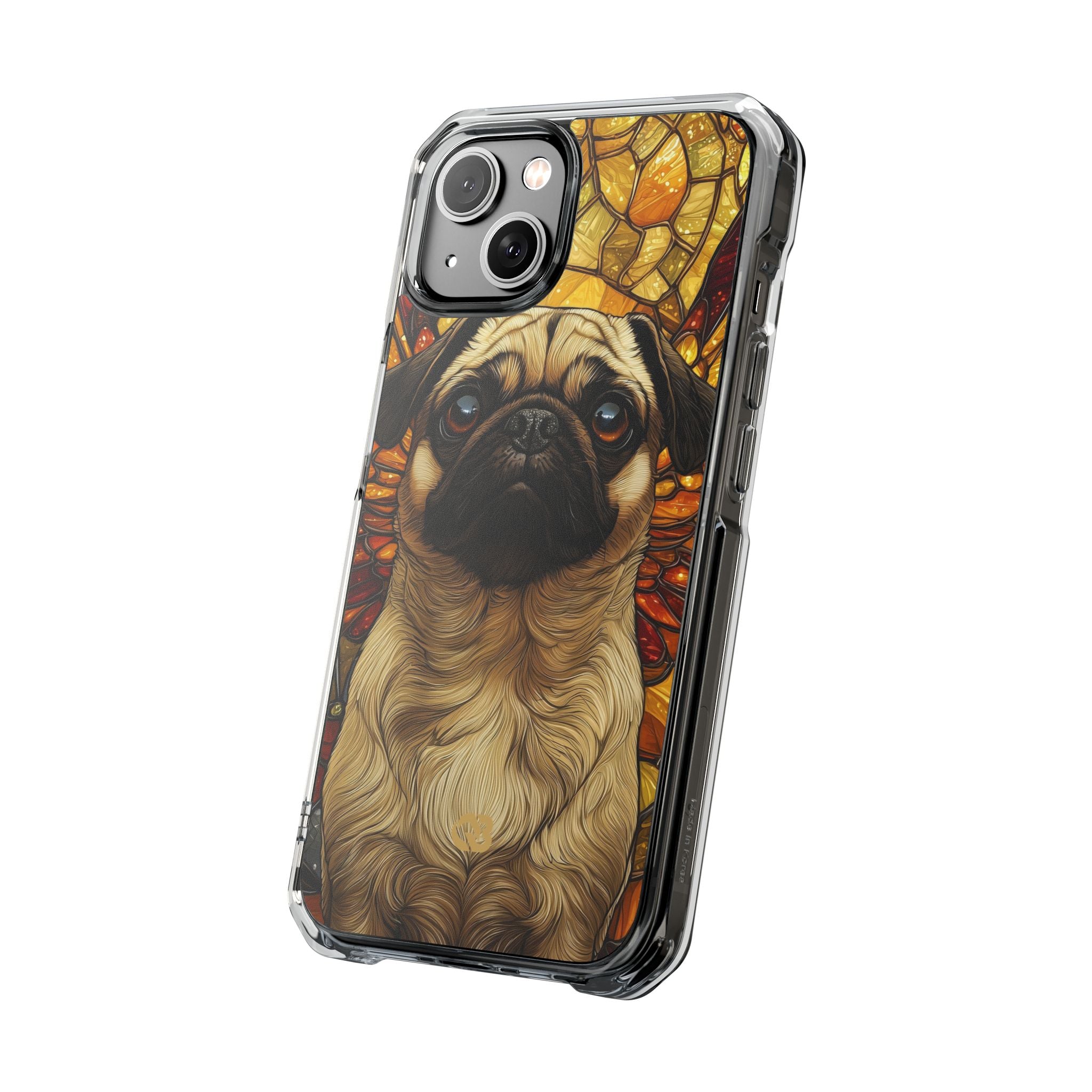 Amber Pug Divinity · Impact Phone Case for iPhone · Magsafe