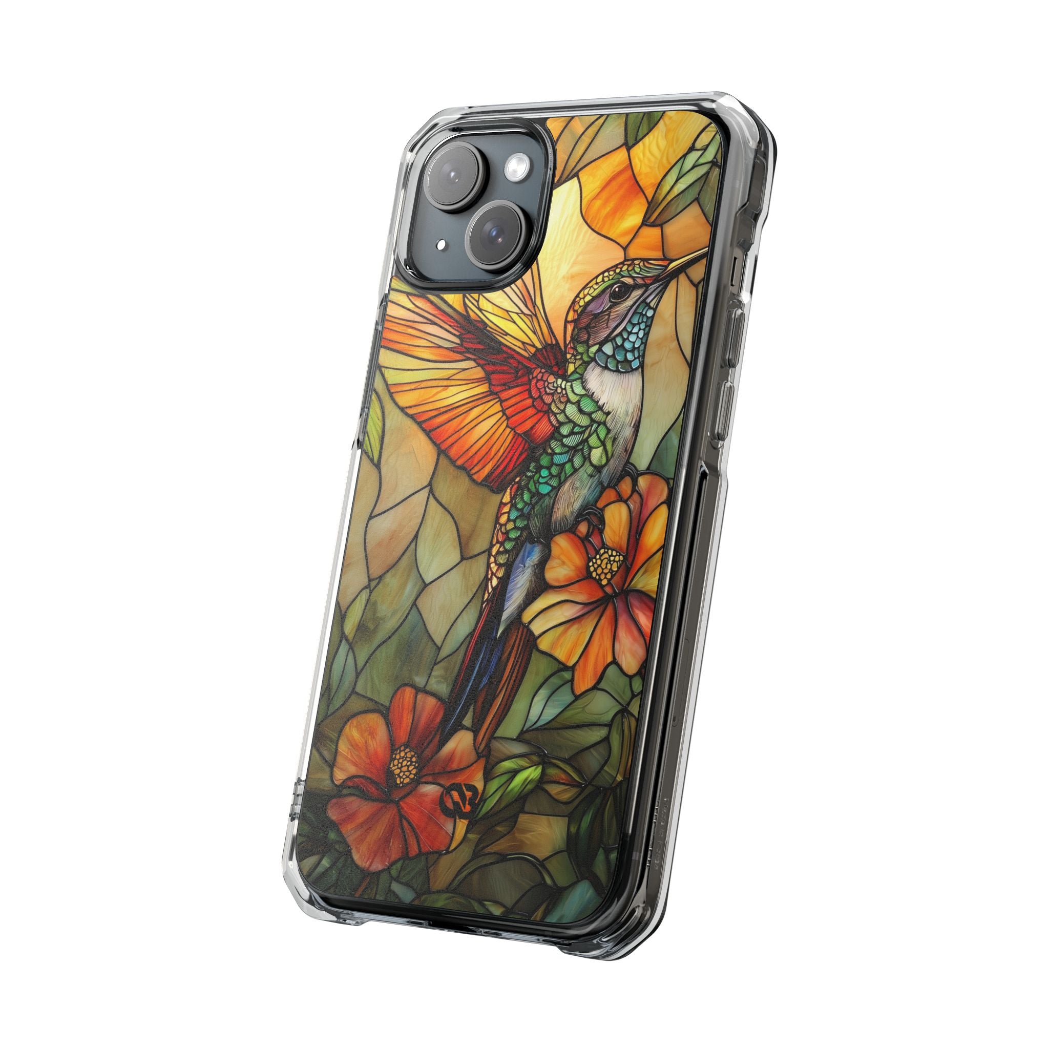 Amber Glass Hummingbird · Impact Phone Case for iPhone · Magsafe