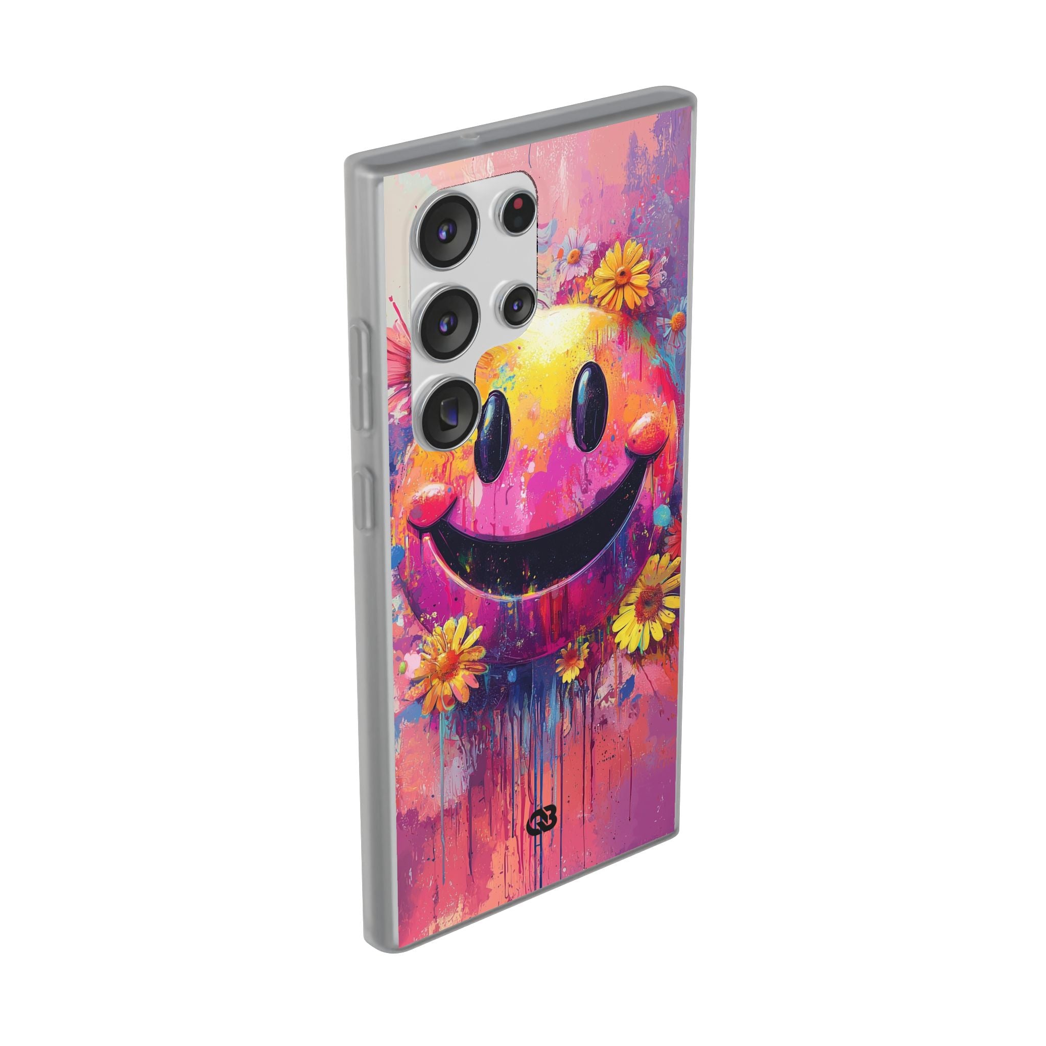 Vivid Grin Graffiti · Soft Phone Case for Samsung