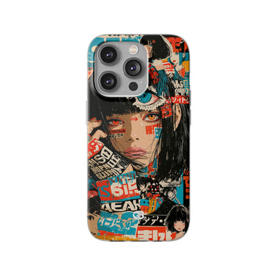 Shibuya Street Collage · Lite Phone Case for iPhone ·  Red