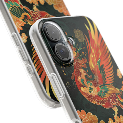 Imperial Phoenix Ascent · Lite Phone Case for iPhone ·  Red