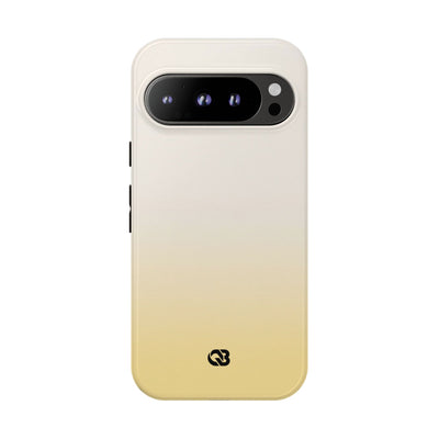 Yellow Tough Phone Case for Google Pixel - Bleached Citron Haze