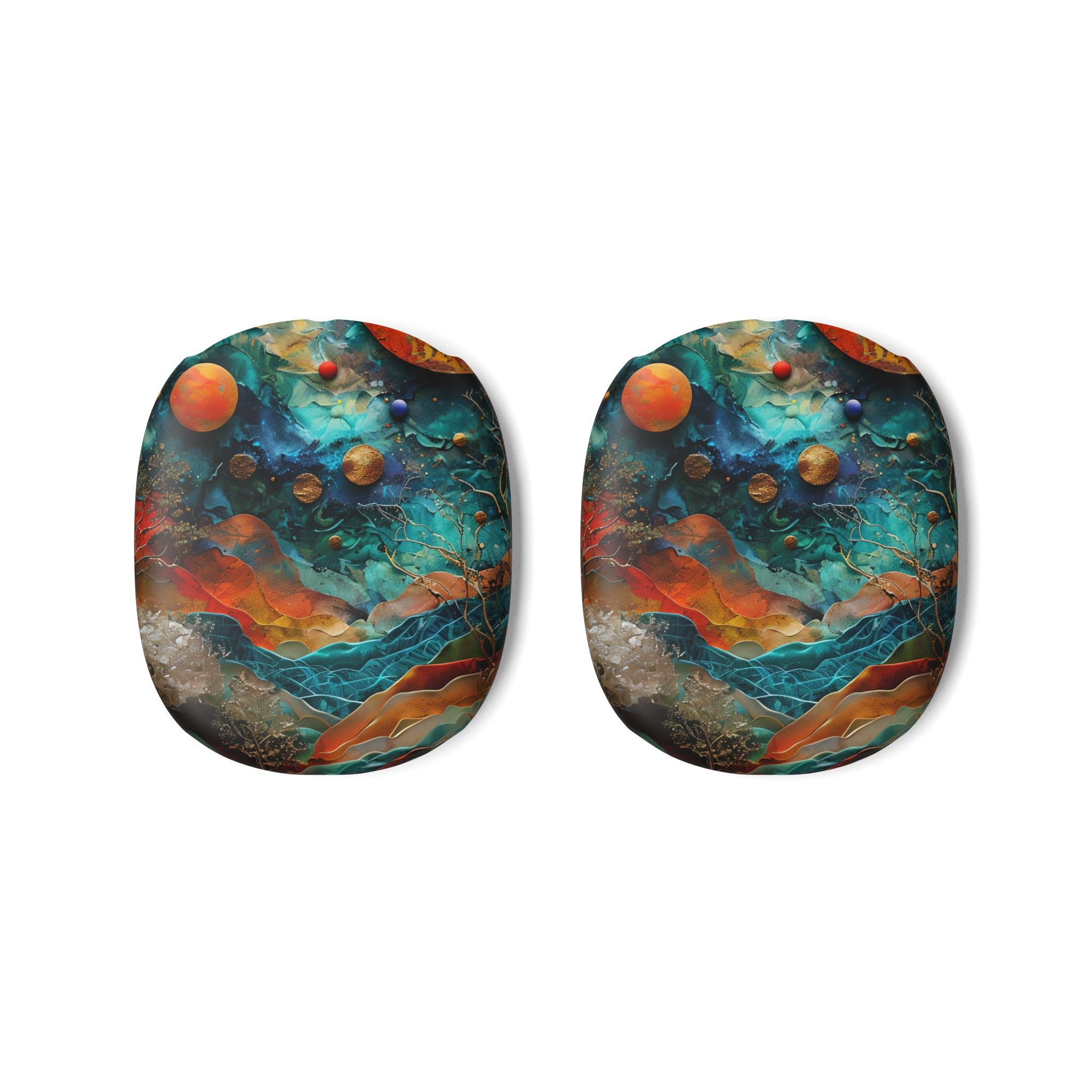 Solar Orbit Oranje - AirPod Max Case
