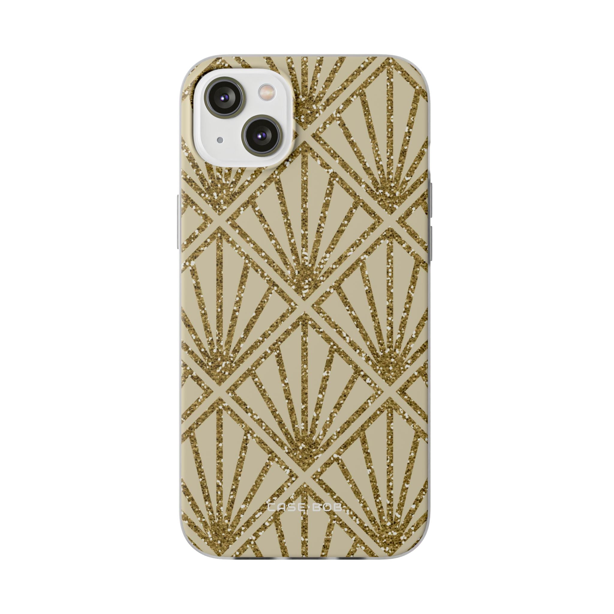 Gold Diamond Radiance iPhone 14 Plus Case - Soft