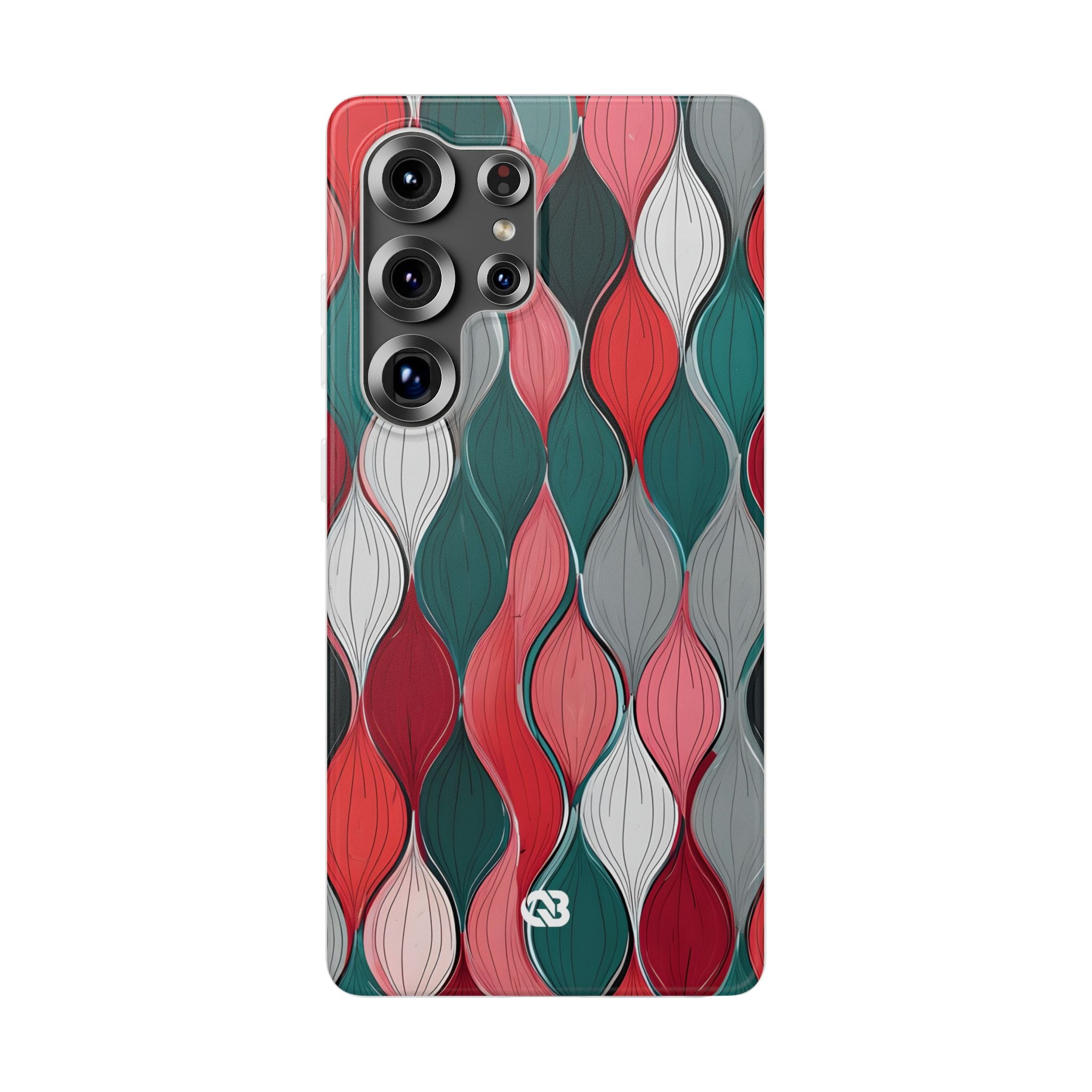 Slate Rose Ripple · Soft Phone Case for Samsung
