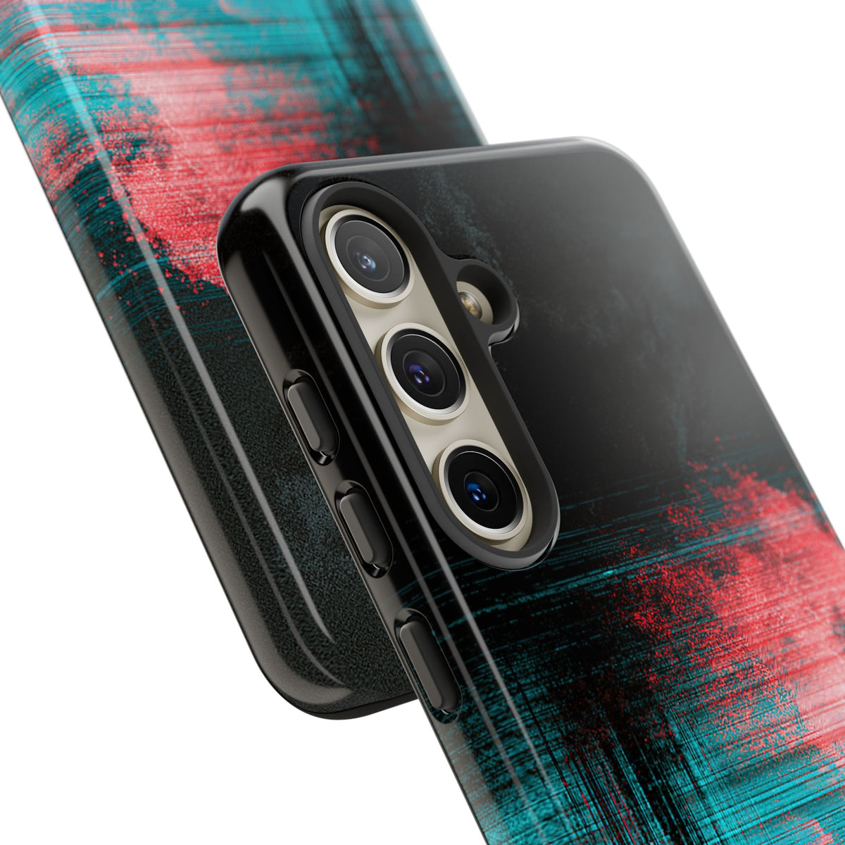Digital Signal Drift · Tough Phone Case for Samsung · Black