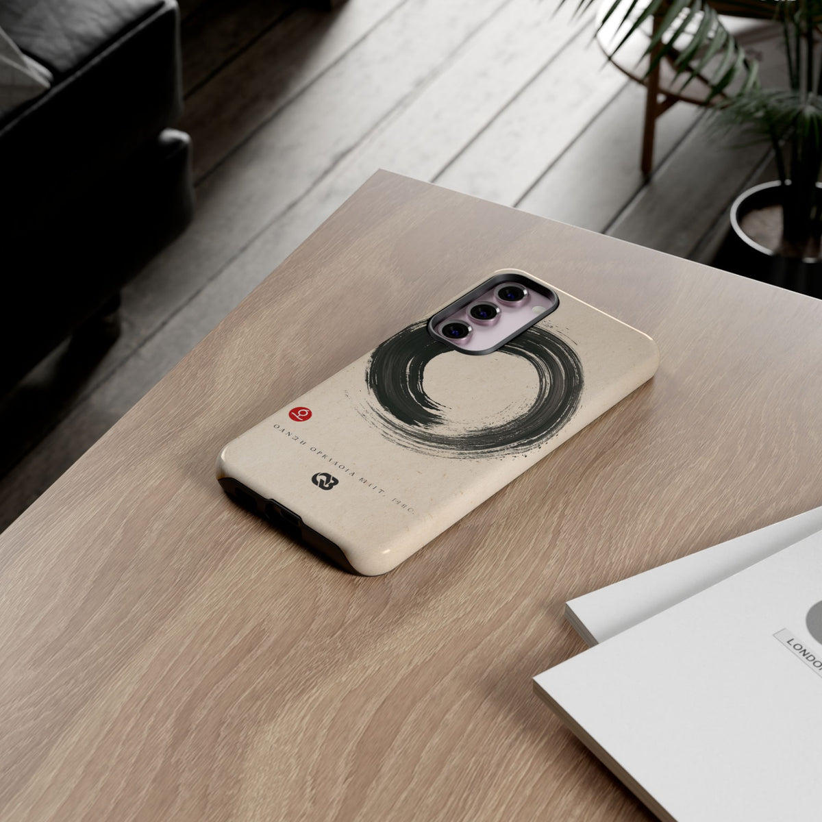 Zen Ensō Circle · Tough Phone Case for Samsung · Beige