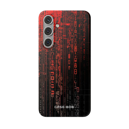 Crimson Glyphs Samsung S24 Plus Case - Soft