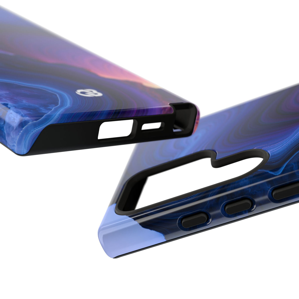 Radiant Strata · Tough Phone Case for Samsung · Blue