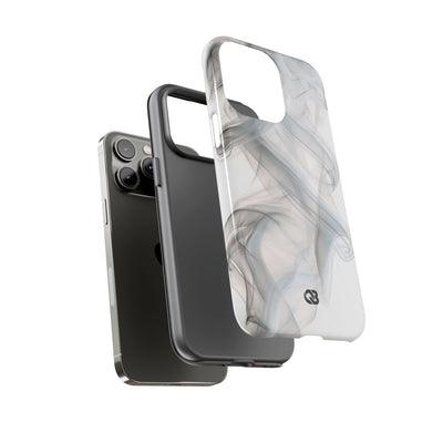 Vapor Noir · Tough Phone Case for iPhone · White