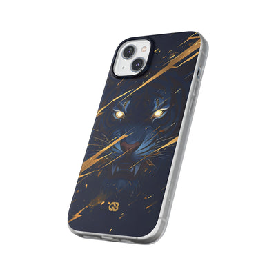 Obsidian Gold Predator · Soft Coque de téléphone pour iPhone