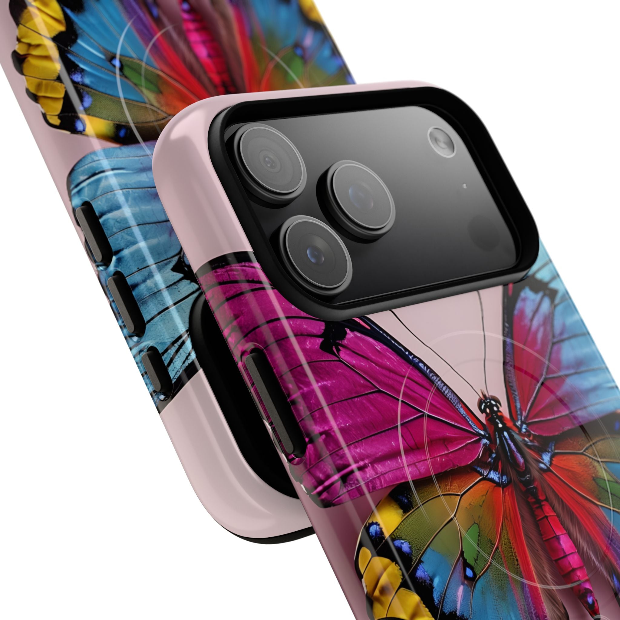 Vivid Butterfly iPhone 17 Pro Max Case - Tough+ - CASE•BOB