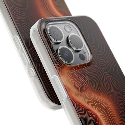 Caldera Ridge · Lite Phone Case for iPhone ·  Orange