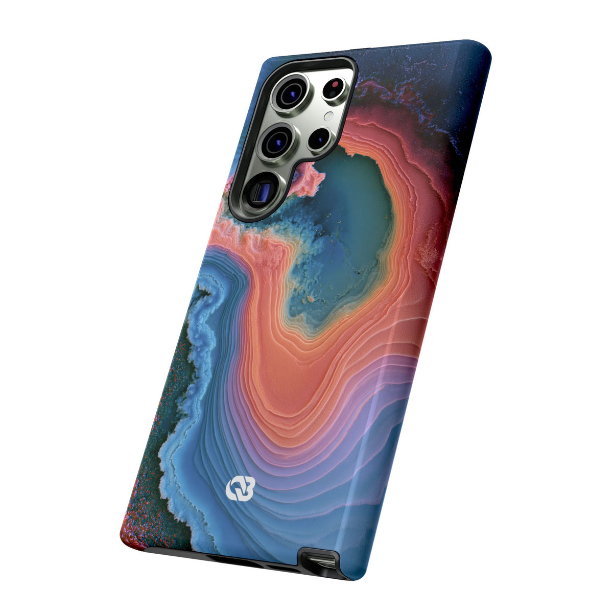 Luminous Resonance · Tough Phone Case for Samsung · Blue
