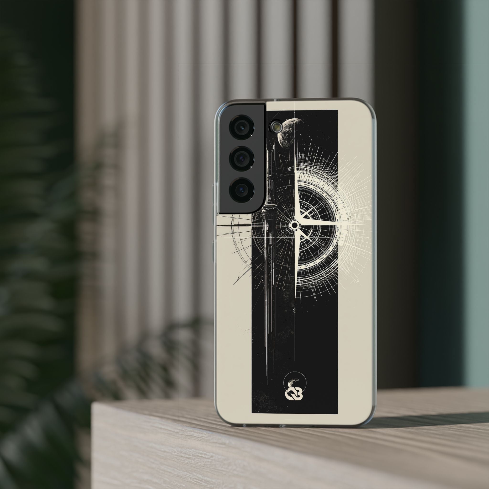 Beige Lite Phone Case for Samsung - Zenith Vector Spire