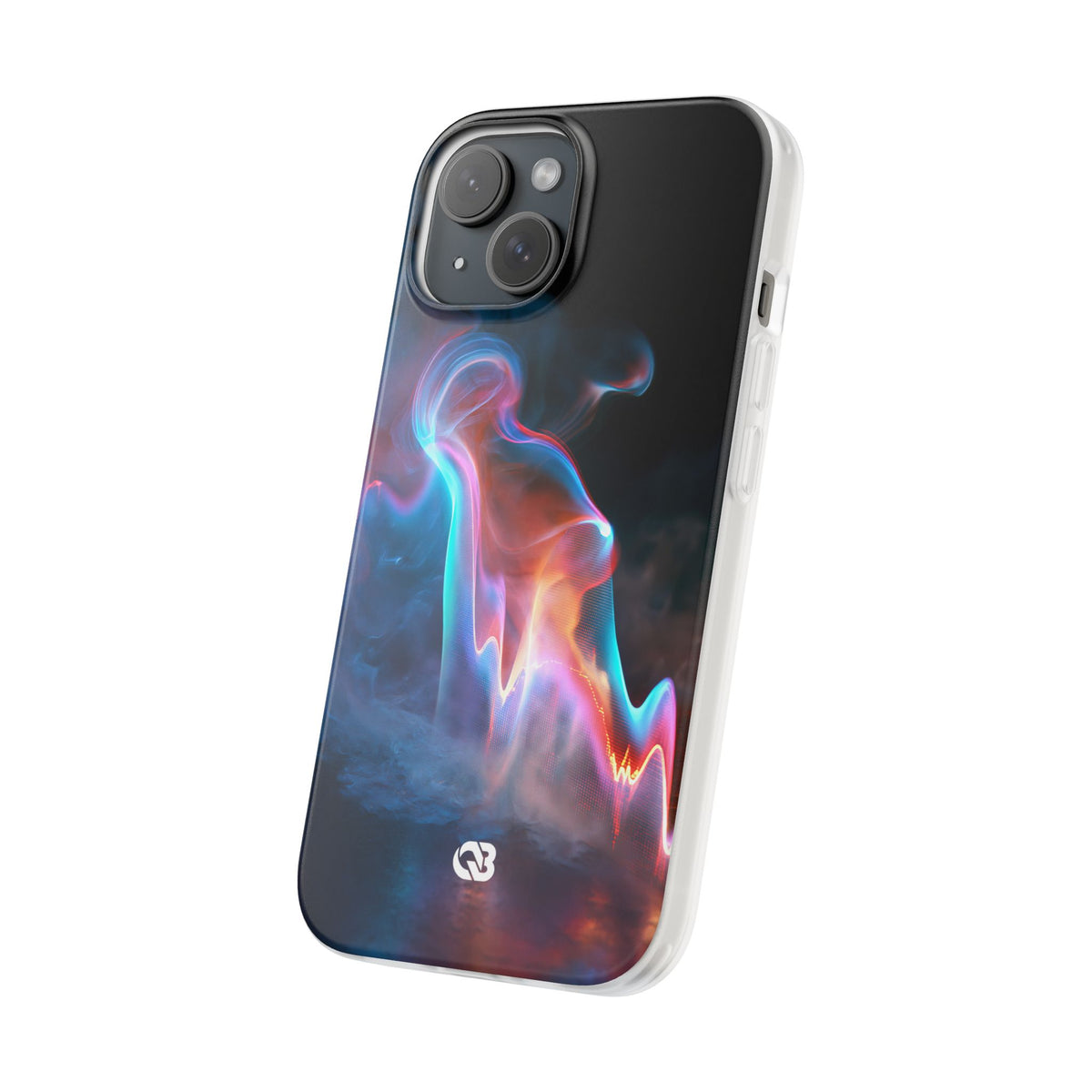 Neon Waveform · Lite Phone Case for iPhone ·  Black