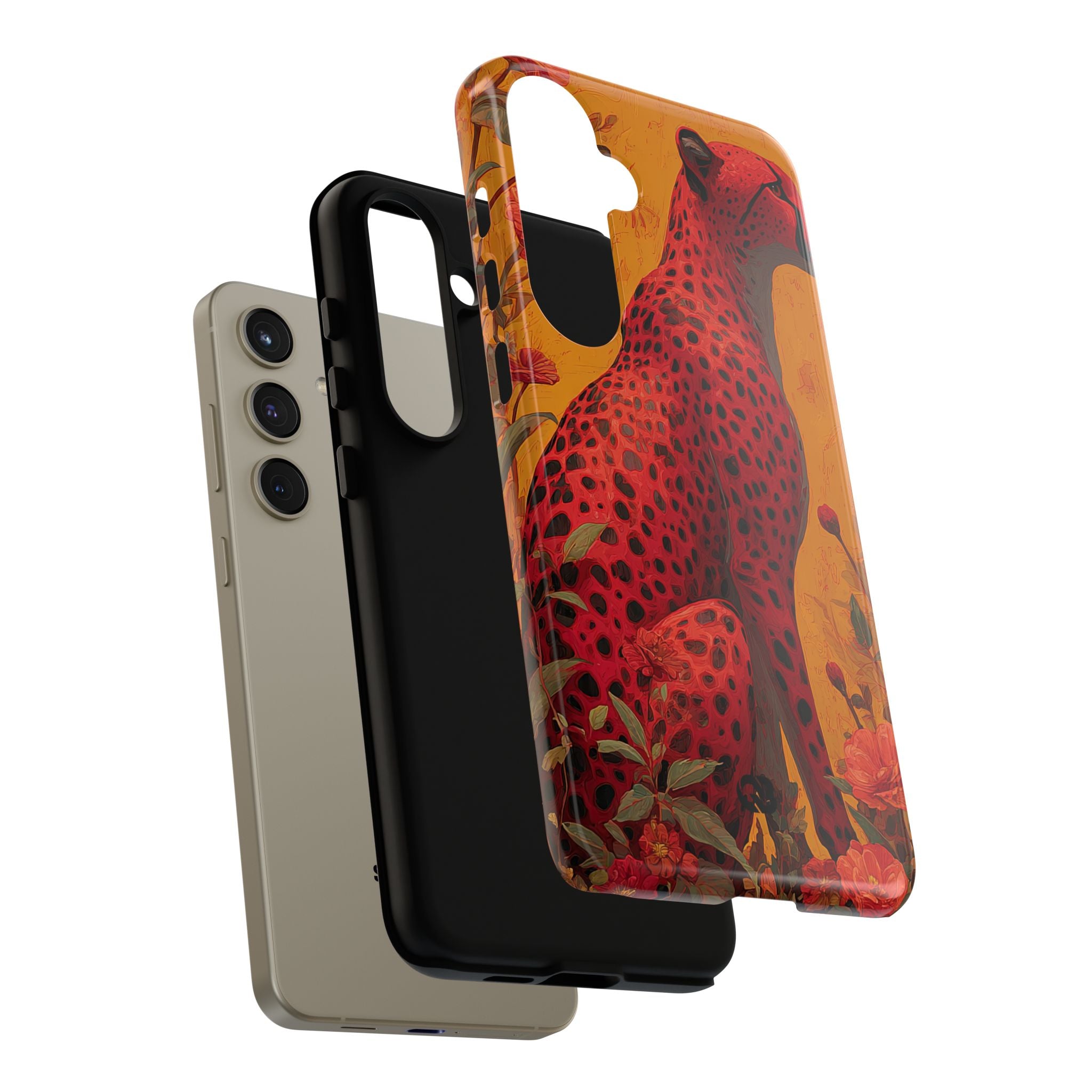 Scarlet Spotted Predator · Tough Phone Case for Samsung