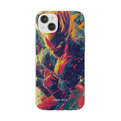 Gelber Zorn iPhone 14 Plus Case - Soft