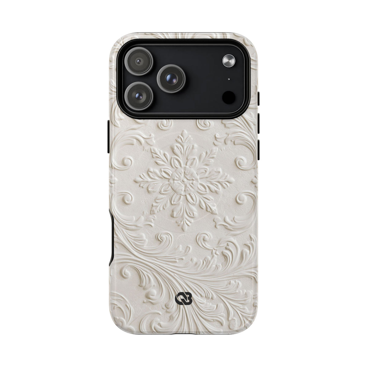 Sculpted Acanthus Relief · Tough 2.0 Magnetic Phone Case for iPhone · White