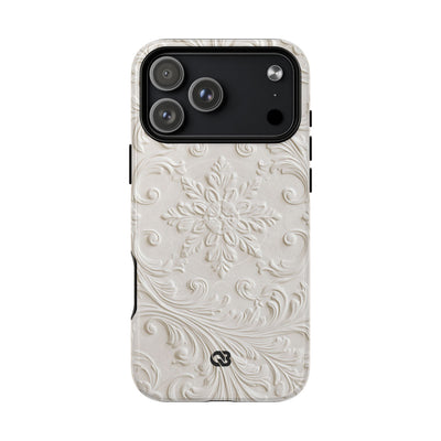 Sculpted Acanthus Relief · Tough 2.0 Magnetic Phone Case for iPhone · White
