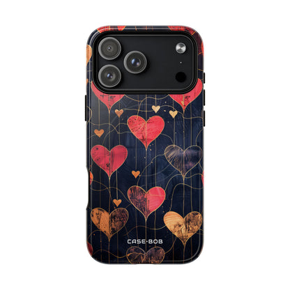 Golden Hearts Network iPhone 17 Pro Max Case - Tough+ - CASE•BOB
